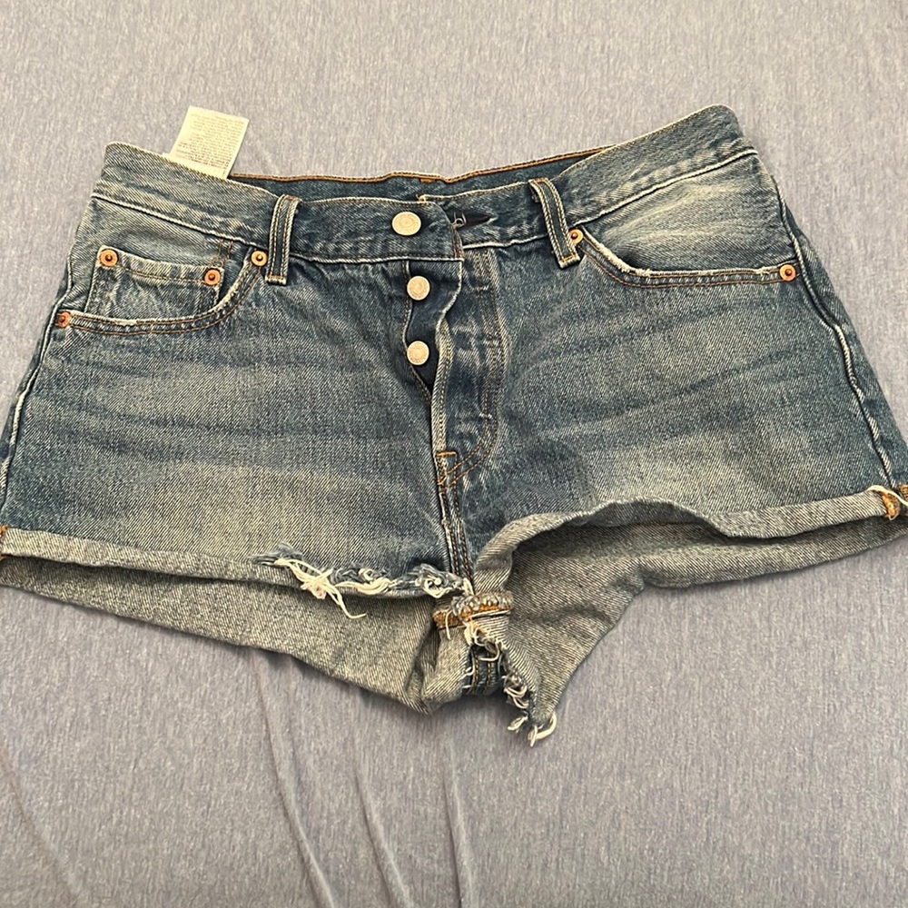 Levi denim shorts